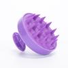 Venda por atacado massagem bicolor shampoo escova cabeça meridiano massagem artefato casa banho couro cabeludo escova de limpeza escova shampoo escova