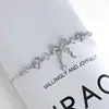 Joyería de Lujo Ligero con Circonita Incrustada Bañada en Oro Real para Mujer Sensación de Alta Gama Pulsera de Tipo Ajustable con Nudo de Lazo Pulsera de Muñeca Venta al por Mayor