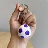 2026 Copa Mundial Usa-Canadá-México Llavero Colgante de Selección Nacional de Fútbol Llavero de Coche de Simulación Creativa Venta al por Mayor