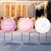Nuevo letrero de suelo navideño con diseño de cachorro Grinch, letrero impermeable para césped de fiesta al aire libre, jardín