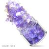 Arte de Uñas Transfronterizo Lentejuelas Corazón de Durazno 24 Colores Lentejuelas Láser Polvo Escarlata Rojo Púrpura Estrellas Pentagonales Lentejuelas con Forma de Mariposa