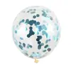Globos Transparentes con Lentejuelas de 12 Pulgadas Accesorios de Decoración de Cumpleaños Suministros para Fiestas de Boda Globos de Decoración de Escena Venta al por Mayor