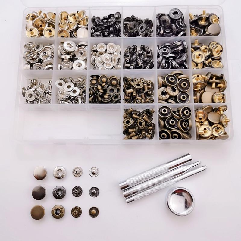 60套装3色螺丝大白扣