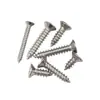 Tornillos Autorroscantes de Cabeza Avellanada de Acero Inoxidable 304 Tornillos Pequeños de Precisión Tornillos Autorroscantes de Cabeza Plana M2 M3 M4 M5
