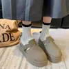 Zapatos de Algodón Birken Esponjosos y Engrosados para Mujer, Suela Gruesa, Nuevo Estilo Otoño/Invierno 2026, Populares en Ins, Fáciles de Poner, Zapatos de Algodón Cálidos