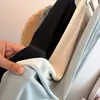 Pantalones Anchos de Gasa Ligeros, con Caída y Frescos para Mujer, Verano 2026, de Cintura Alta, Adelgazantes, Holgados, Casuales, Rectos, Cortos para Mujer