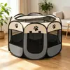 Recinto plegable para mascotas, nido para gatos y perros, tienda de maternidad, valla portátil transpirable para exteriores anti-escape