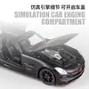 Modelo de Coche de Aleación a Escala 1/32 con Sonido y Luz, Modelo Realista de Coche Deportivo para Niños, Recomendado por Cajas Sorpresa de Tiktok