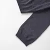 Exportação Transfronteiriça Roupas Femininas Outono 2025 Estilo Europeu e Americano Gola V Manga Longa Botão Único Jaqueta de Tricô para Mulheres G866699
