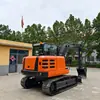 Exportación Transfronteriza de Excavadoras de Oruga, Excavadora de Demolición y Trituración para Ingeniería Municipal de 8 Toneladas, Máquina para Cavar Zanjas y Excavar en Huertos