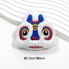 Broche Criativo de Pelúcia Moda Nacional Coelho Ano Leão Dança Boneco Desenho Animado Lenço Chapéu Meias de Bebê Decoração de Festival