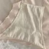 Calcinhas de Renda Populares para Mulheres, Sem Costura, Seda Gelada Popular, Forro 100% Algodão na Virilha, Tanga Feminina Sexy de Cintura Média Respirável
