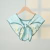 Nuevo estilo, estilo extranjero, punto fino, estilo chino, pequeño chal para mujer, cuello falso de alta gama, decoración para habitación con aire acondicionado.