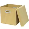 Caja de Almacenamiento sin Tapa Amazon Contenedor de Juguetes Cesta Caja de Almacenamiento Plegable Tipo Cajón Caja Organizadora de Armario Venta al por Mayor