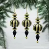 Decoraciones Navideñas Transfronterizas, Adornos Colgantes Irregulares con Forma de Cono Pintados de Plástico, Decoraciones para Árbol de Navidad, Suministros para Decoración de Escenas Festivas