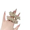 Simple y Elegante Nuevo Estilo Goma para el Cabello con Perlas Blancas para la Parte Trasera de la Cabeza, Alta Elasticidad y Duradero Accesorio para el Cabello