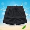 Calças esportivas de seda gelada verão calças finas de três pontos fitness shorts de cinco pontos verão emagrecimento náilon seda gelada casal shorts