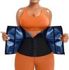 Amazon Fitness Cinturón Abdominal Abotonado Recubierto de Sudor Cinturón de Cintura para Yoga Moldeador Ajustado Cinturón de Cintura Abotonado