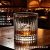 Copo Quadrado de Vidro Transparente para Bebida Copo Quadrado Reto para Whisky Cerveja Hotel Restaurante Copo para Enxágue Bucal