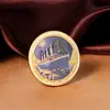 Comercio Exterior Titanic Metal Monedas Conmemorativas Chapado Eléctrico Amor Medallas Conmemorativas Artesanías Monedas Chapadas en Oro Chapadas en Plata