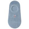 Calcetines Invisibles de Algodón Puro Fino de Verano para Mujer, Calcetines de Barco de Corte Bajo Transpirables de Malla con Bordado de Dibujos Animados Sin Costuras