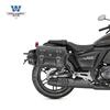 Coche muscle Wolf adecuado para bolsa lateral saikelon RA401 bolsa lateral caja lateral retro modificación bolsa para casco con liberación rápida especial
