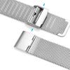 Adecuado para Correa de Malla de Acero Inoxidable 06 Apple S12 Samsung Watch 6m Lanis Hebilla Doble Huawei Gt7
