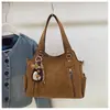 Bolsa de Gran Capacidad para Mujer 2026 Nuevo Invierno Retro Versátil Bolso Cruzado de Alta Gama Bolso de Hombro tipo Tote para Viajar de Commuter Moderno