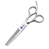 Conjunto Profissional de Tesouras de Cabeleireiro para Desbaste e Corte de Cabelo, Incluindo Tesoura de Dentes Finos e Tesoura de Franja para Salões de Beleza