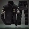 Traje transfronterizo 2023 para hombre, primavera y otoño, nuevo estilo coreano, sudadera, traje deportivo informal para hombre, manga larga, dos piezas, Amazon