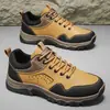 Sapatos Masculinos Primavera Novos Sapatos Esportivos para Exterior Masculinos Leves com Sola Grossa Sapatos de Caminhada Sapatos Casuais Retrô Sapatos de Pai