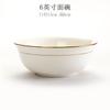 Conjunto de Louça de Cerâmica de Jingdezhen Conjunto de Louça de Porcelana Fina Conjunto de Tigelas e Pratos Conjunto de Pratos Pratos e Pratos Domésticos