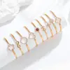 Pulsera de Trébol de Cuatro Hojas Chapada en Oro de 18 Quilates de Acero de Titanio, Simple, Nicho, Elegante, Pulsera de Alta Gama, Elegante, Lujo Accesible y Joyería Personalizada