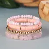Pulseiras de Argila Macia com Contas Amazon Ximiya Mais Vendidas para Montagem de Contas Conjunto de Pulseiras Multicamadas Joia de Mão Em Estoque Atacado