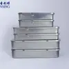 Caixa Push-Pull de Grau Alimentício Embalagem Personalizada de Lata para Doces de Cigarro Caixa de Armazenamento de Joias Caixa de Ferro com Trava de Segurança para Crianças