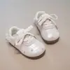 Zapatillas de Entrenamiento Alemanas de Moda para Niñas 2026 Nuevo Modelo Zapatos Casuales de Encaje de Princesa para Bebé Suela Suave Antideslizantes Zapatos Deportivos