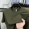 Camiseta para hombre de manga corta, 10A antibacteriana, 80 piezas, modal, modelo nuevo verano 2026, cuello redondo, color liso, transpirable