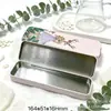Caja de hojalata de hierro empaque caja exquisita caja de almacenamiento de joyas caja de maquillaje patrón personalizado