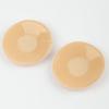 Adhesivos de silicona invisibles transpirables anti-luz para pezones, tela de silicona anti-golpes, adhesivos transpirables para pezones para vestido de novia, en stock, venta al por mayor