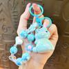 Cadena Creativa para Teléfono Móvil con Colgante de Llavero de Muñeca Unicornio Electroplateado Exquisitos Accesorios para Mochila de Estudiante Pequeños Regalos al por Mayor