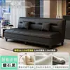 Cama sofa plegable en stock para apartamentos pequeños, doble uso multifuncional, minimalista moderno, apto para viviendas de alquiler, color crema, con una almohada