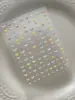 Adesivos para Nail Art Padrão Formiga Dopamina Coraçãozinho 5D Tridimensional Estilo Gelatina Macaron Adesivos Fofos para Unhas Yt8707