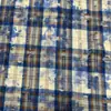 Tela de Cuadros Teñida en Hilo de Primavera y Verano en Stock con Técnica de Renderizado de Estilo Desgastado, Camisa Unisex de Marca de Moda Tela de Cuadros