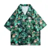 Camisa floral retro de estilo Hong Kong 12V, manga corta, estilo tailandés hawaiano, ideal para hombres y mujeres.