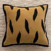 Funda de almohada medieval Maillard para sofá al por mayor moderna simple sala de estar modelo habitación almohada decorativa cojín de lujo ligero respaldo