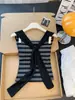 Popular Top Tubo con Rayas de Color Contrastante con Tirantes y Almohadillas para el Pecho Estilo Coreano Ropa Exterior Dulce Sexy con un Hombro Bra