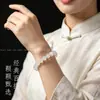 Cuentas sueltas de cristal de copo de nieve blanco de alta transparencia de mineral crudo natural, cristal 10A de grado de colección, cuentas individuales transparentes como el hielo para pulseras y collares de mujer