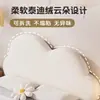 Cama Nube de Lujo Ligero Color Crema para Niñas, Exclusiva para Princesas 1.5m Cama Infantil Moderna Sencilla Acogedora para Apartamentos Pequeños, Modelo Más Vendido