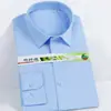 Camisas Masculinas de Alta Qualidade, Roupas para Homens de Negócios, Mangas Longas Elásticas de Fibra de Bambu, Roupa Profissional para Trabalho, Camisas Brancas, Logo Bordado no Atacado