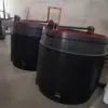 Cubo de perforación de elevación de mina de carbón tipo gancho cuadrado de 1 metro cúbico, capacidad grande, fuerte y duradero